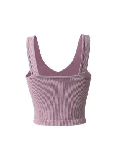 Ribbed Sculpt Crop