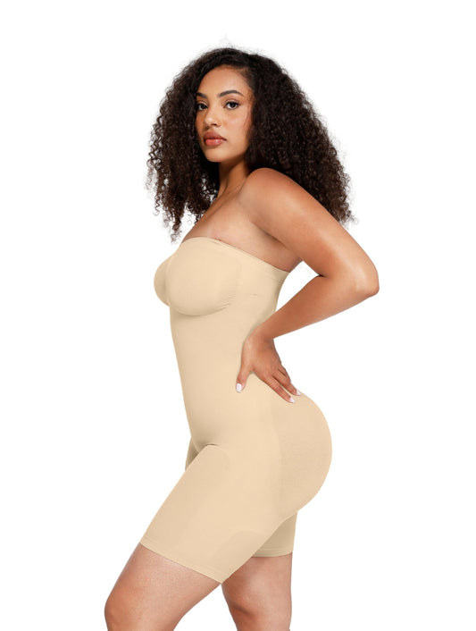 Strapless Sculpting Shapewear Bodysuit