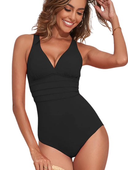 Low Back V-Neck Sculpting Suit