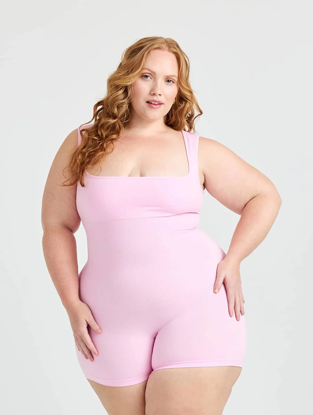 Square Neck Shapewear Jumpsuit